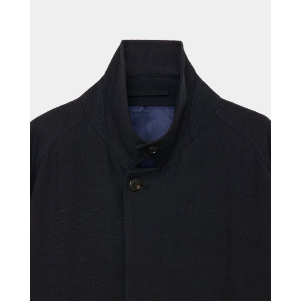 画像3: 【marka(マーカ)】RAGLAN SLEEVE COAT 　”CHAMBRAY BLACK”