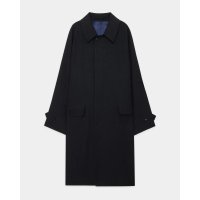 【marka(マーカ)】RAGLAN SLEEVE COAT 　”CHAMBRAY BLACK”