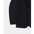 画像6: 【marka(マーカ)】STROLL AROUND JACKET／ウールサージ ワッシャータンブラー 　”Chambray Black”