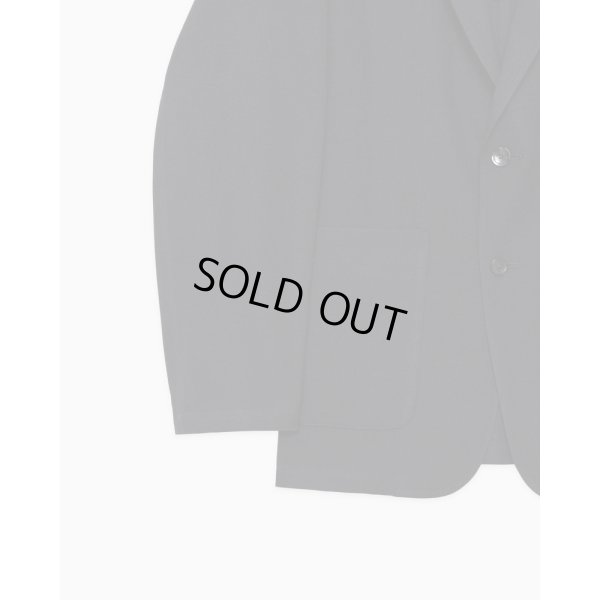 画像6: 【marka(マーカ)】STROLL AROUND JACKET／ウールサージ ワッシャータンブラー 　”Chambray Black”