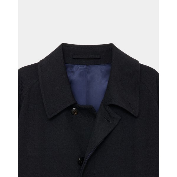 画像2: 【marka(マーカ)】RAGLAN SLEEVE COAT 　”CHAMBRAY BLACK”