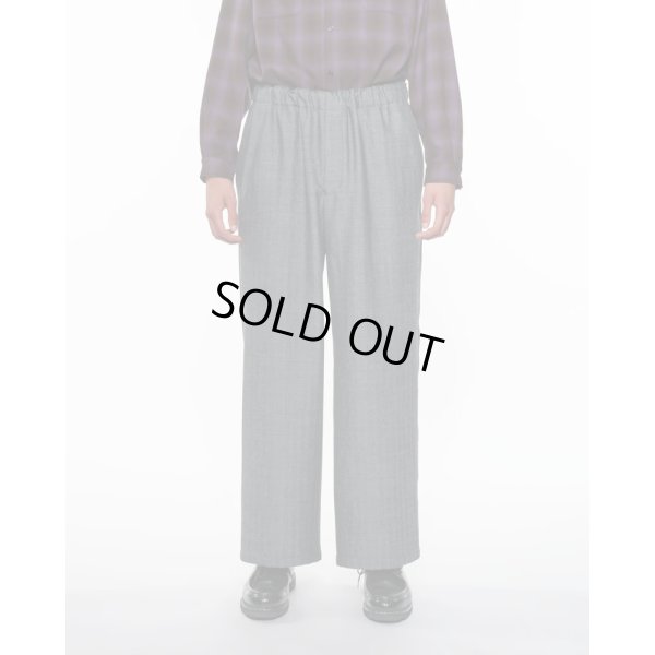 画像1: 【marka(マーカ)】WIDE LEG EASY PANTS  　”HERRINGBONE”