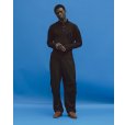 画像2: 【MARKAWARE(マーカウェア)】Super 160’s Wool Washable Knit Long Sleeve Polo　”Black” (2)