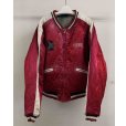 画像4: 【LES SIX(レシス)】Orthodox Rebel Souvenir Jacket / Blue×Red