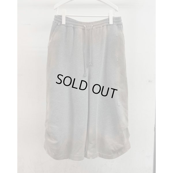画像1: 【LES SIX(レシス)】Weird Length Sweatpants / Gray