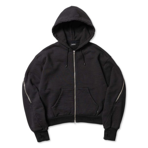 画像3: 【ROTOL(ロトル)】FOAMORA SWEAT ZIP HOODIE　”Black”
