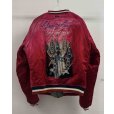 画像3: 【LES SIX(レシス)】Orthodox Rebel Souvenir Jacket / Blue×Red