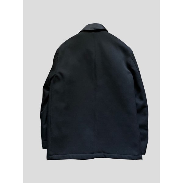 画像2: 【MARKAWARE(マーカウェア)】TUXEDO COVERALL (POLWARTH TUXEDO CLOTH)  "BLACK”