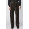 画像1: 【IRENISA(イレニサ)】ONE TUCK STRAIGHT TROUSERS /  DARK BROWN (1)