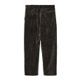 画像3: 【IRENISA(イレニサ)】ONE TUCK STRAIGHT TROUSERS /  DARK BROWN (3)