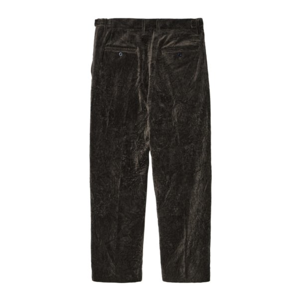 画像3: 【IRENISA(イレニサ)】ONE TUCK STRAIGHT TROUSERS /  DARK BROWN