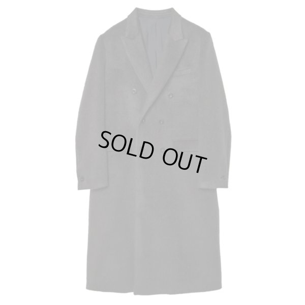 画像2: 【IRENISA(イレニサ)】DOUBLE-BREASTED CHESTER COAT / GREEN BLACK