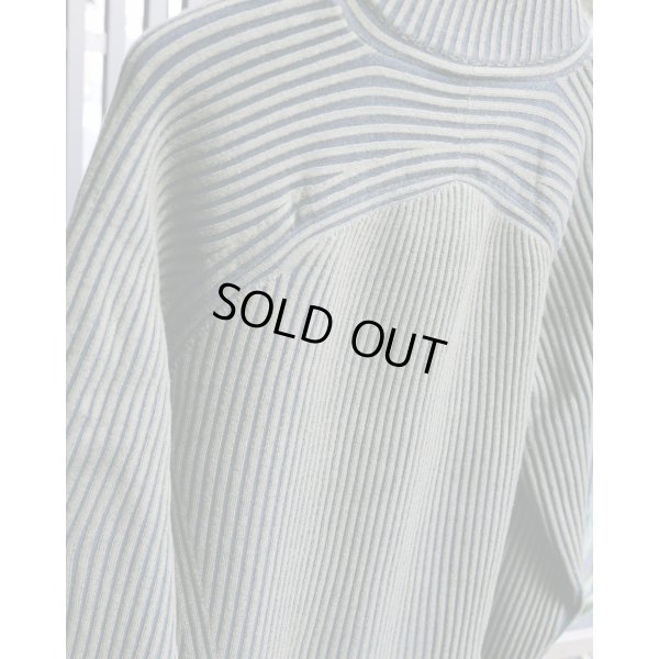 画像4: 【Omar Afridi(オマールアフリディ)】ARTICULATED DRIVERS KNIT/ YELLOW DARK GREY