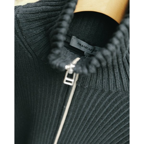 画像3: 【Omar Afridi(オマールアフリディ)】ARTICULATED DRIVERS KNIT/ BLACK
