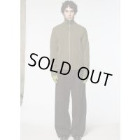 【Omar Afridi(オマールアフリディ)】ARTICULATED DRIVERS KNIT/ YELLOW DARK GREY