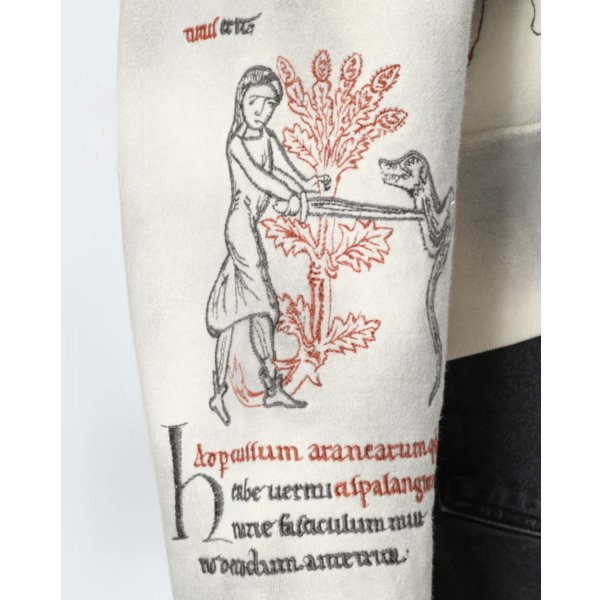 画像7: 【Samuel Zelig(サミュエルゼリグ)】Medieval Hoodie/ Smoke Grey