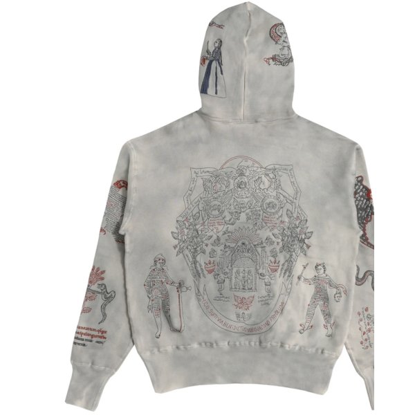 画像2: 【Samuel Zelig(サミュエルゼリグ)】Medieval Hoodie/ Smoke Grey