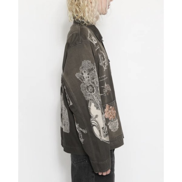 画像5: 【Samuel Zelig(サミュエルゼリグ)】Jardin Chore Jacket/ Faded Black