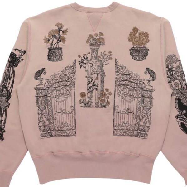 画像3: 【Samuel Zelig(サミュエルゼリグ)】Jardin Crewneck/ Dusty Rose