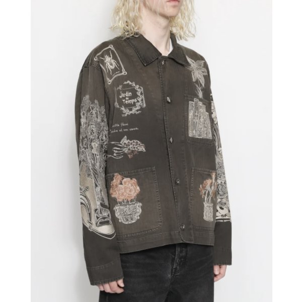 画像4: 【Samuel Zelig(サミュエルゼリグ)】Jardin Chore Jacket/ Faded Black