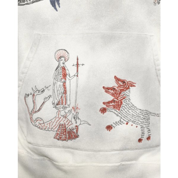 画像3: 【Samuel Zelig(サミュエルゼリグ)】Medieval Hoodie/ Smoke Grey