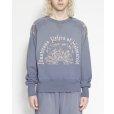 画像1: 【Samuel Zelig(サミュエルゼリグ)】Medieval Crewneck/ Pale Blue (1)