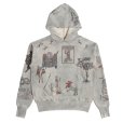 画像1: 【Samuel Zelig(サミュエルゼリグ)】Medieval Hoodie/ Smoke Grey (1)