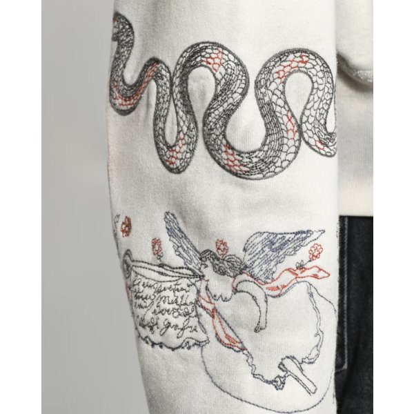 画像5: 【Samuel Zelig(サミュエルゼリグ)】Medieval Hoodie/ Smoke Grey