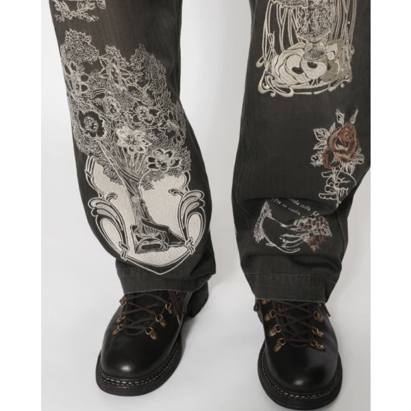 画像12: 【Samuel Zelig(サミュエルゼリグ)】Jardin Pant/ Faded Black