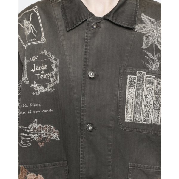 画像7: 【Samuel Zelig(サミュエルゼリグ)】Jardin Chore Jacket/ Faded Black