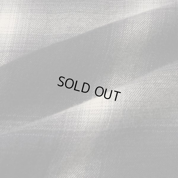 画像6: 【T.T(Taiga Takahashi)】Lot.101 Open Collar Shirt / BLEACHED GRAY PLAID