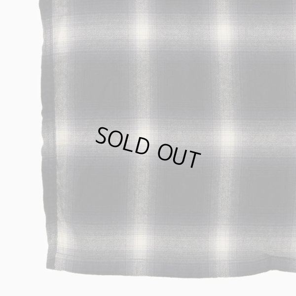 画像5: 【T.T(Taiga Takahashi)】Lot.101 Open Collar Shirt / BLEACHED GRAY PLAID