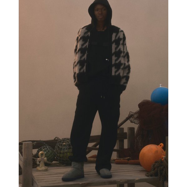 画像5: 【FAF(エフエーエフ)】Houndstooth Cardigan　””Black”