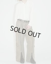 【ensou.(エンソウ)】Parachute Pants/ Olive