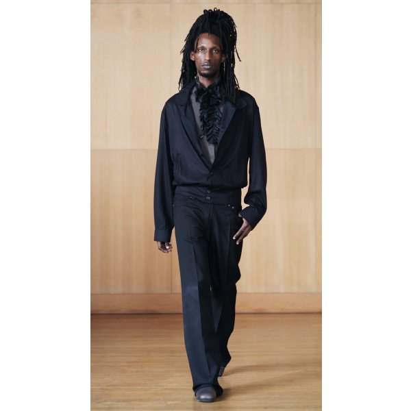 画像7: 【OUR LEGACY(アワーレガシー)】MOCK BOMBER/ Draping Black Lyocell