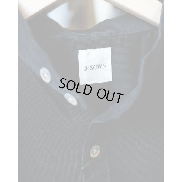 画像3: 【BISOWN(ビソウン)】LIGHT CORDUROY TYROLEAN SHIRTS/ BLACK