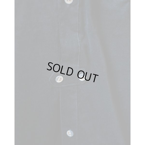画像4: 【BISOWN(ビソウン)】LIGHT CORDUROY TYROLEAN SHIRTS/ BLACK