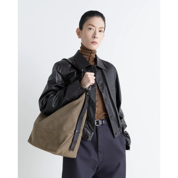 画像2: 【LEMAIRE(ルメール)】BELTED TOTE BAG COTTON TYE DYE/ Sisal