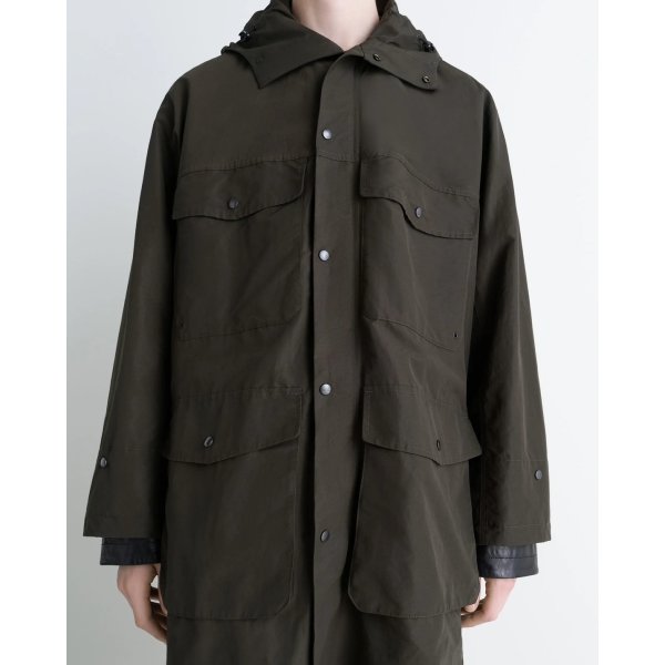画像7: 【LEMAIRE(ルメール)】UTILITY RAINCOAT / DARK ESPRESSO