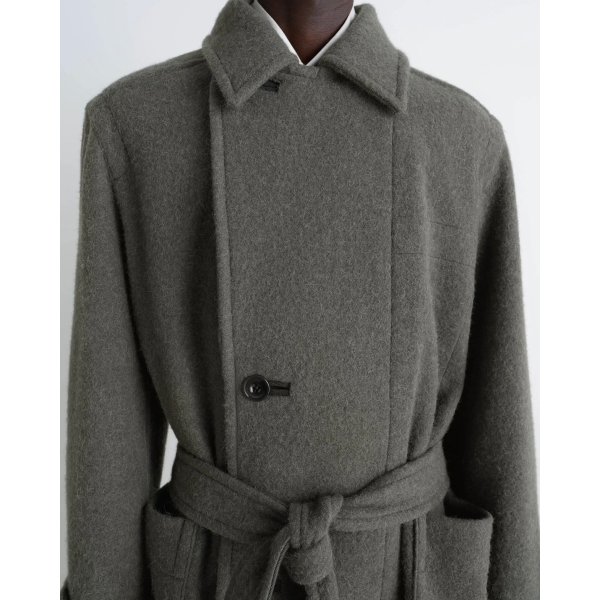 画像5: 【LEMAIRE(ルメール)】SOFT COAT / DARK KHAKI
