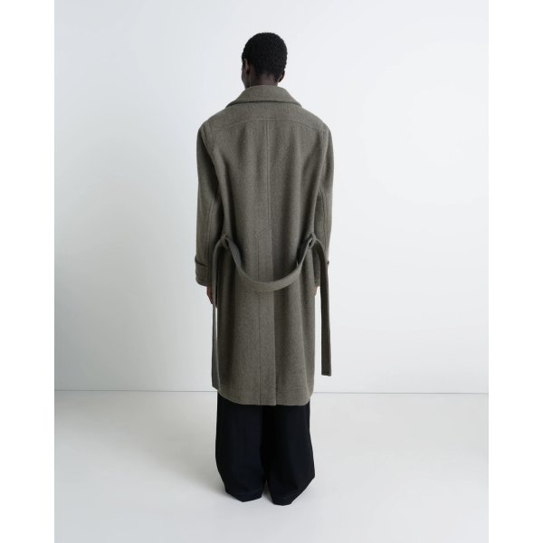 画像2: 【LEMAIRE(ルメール)】SOFT COAT / DARK KHAKI