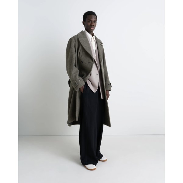 画像1: 【LEMAIRE(ルメール)】SOFT COAT / DARK KHAKI
