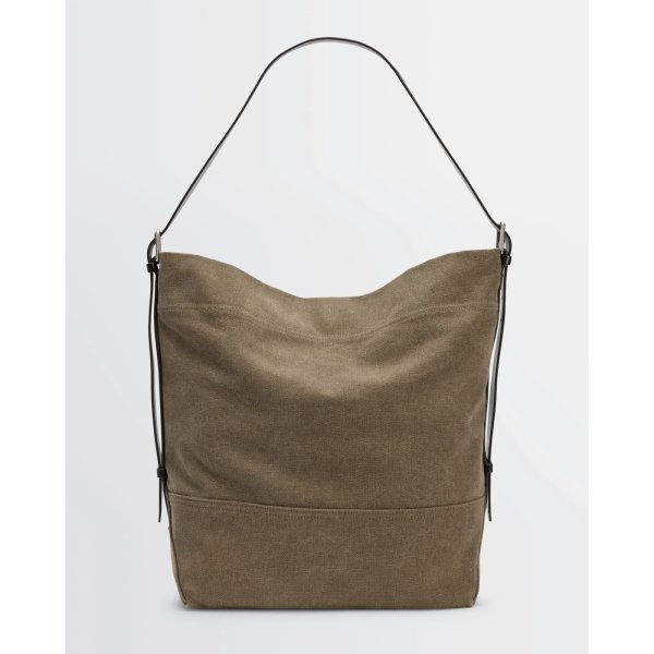 画像1: 【LEMAIRE(ルメール)】BELTED TOTE BAG COTTON TYE DYE/ Sisal
