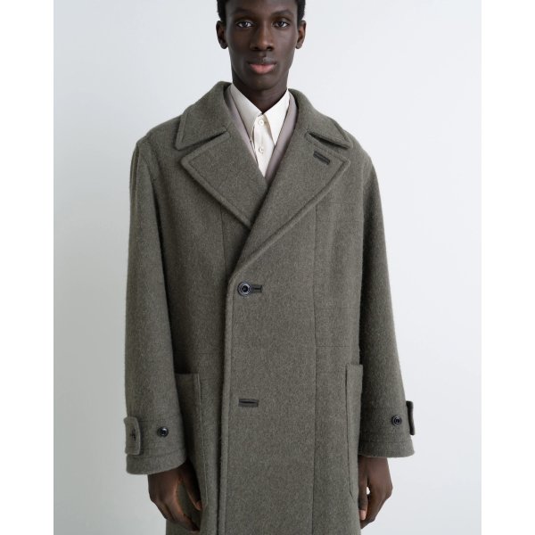 画像4: 【LEMAIRE(ルメール)】SOFT COAT / DARK KHAKI