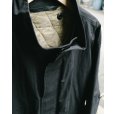 画像4: 【ANTHEM A(アンセムエー)】NYLON COTTON MILITARY OVER COAT/ BLACK (4)