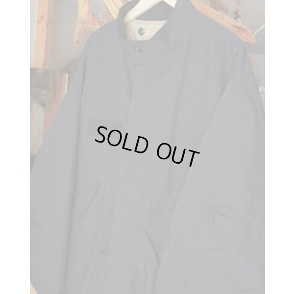 画像3: 【ANTHEM A(アンセムエー)】NYLON COTTON MILITARY OVER COAT/ BLACK