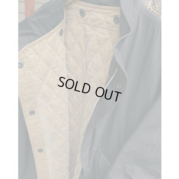 画像9: 【ANTHEM A(アンセムエー)】NYLON COTTON MILITARY OVER COAT/ BLACK