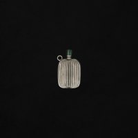 【Sara Finchley(サラフィンチリー)】"Calculus" series perfume bottle / zigzag / Malachite(孔雀石) ※受注商品
