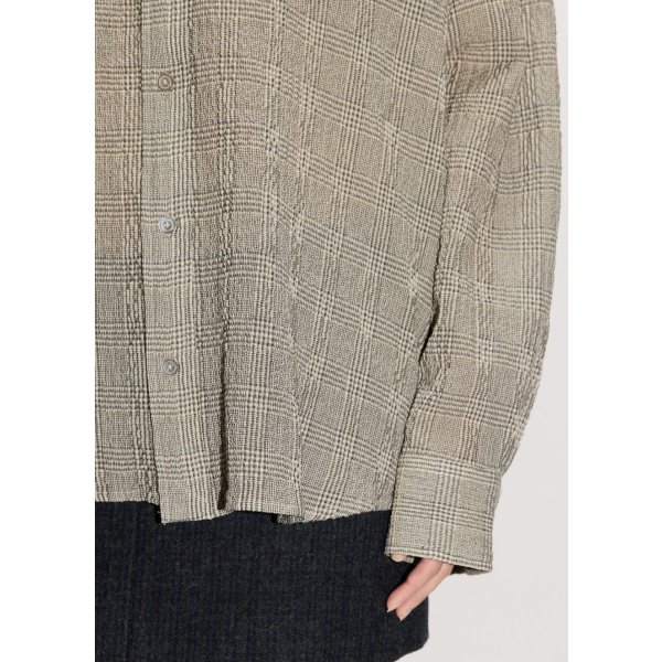 画像7: 【HOPE(ホープ)】Room Shirt/ Crinkled Grey Check