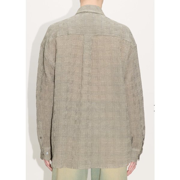 画像3: 【HOPE(ホープ)】Room Shirt/ Crinkled Grey Check